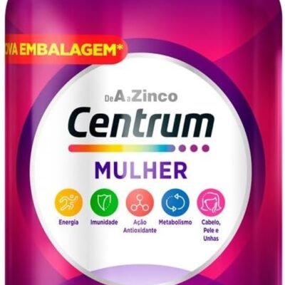 Centrum Mulher Multivitaminico Diário, com Magnésio, Vitamina D e Vitamina B12, 150 Comprimidos