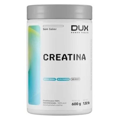 Creatina Dux Sem Sabor 600g 100% Monohidrata Human Health